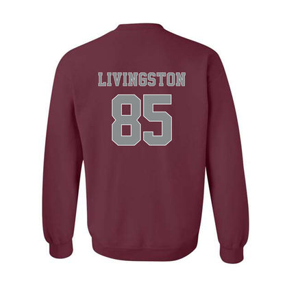 NCCU - NCAA Football : SyRee Livingston - Classic Shersey Crewneck Sweatshirt-1