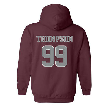 NCCU - NCAA Football : Khareem Thompson - Classic Shersey Hooded Sweatshirt-1