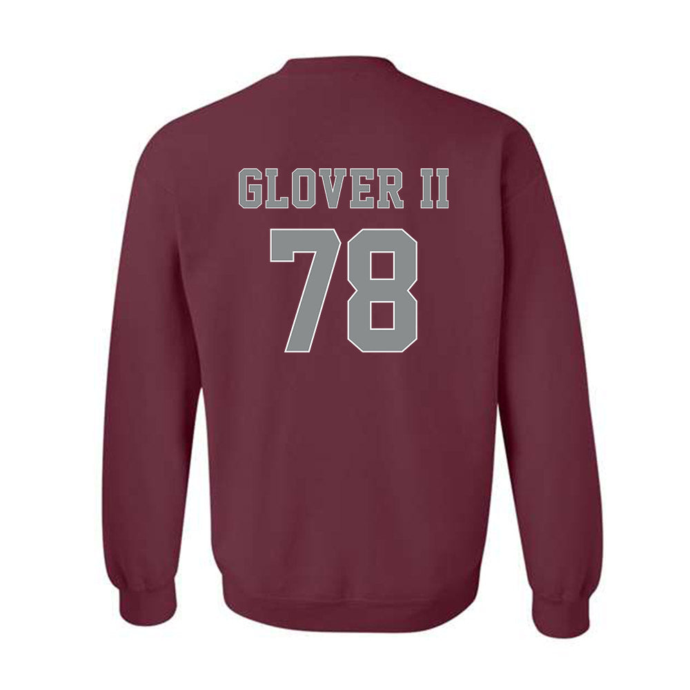 NCCU - NCAA Football : Kino Glover II - Classic Shersey Crewneck Sweatshirt-1