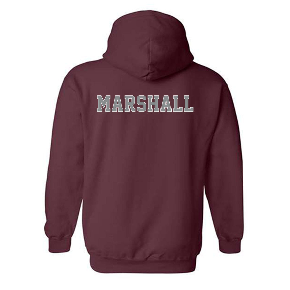 NCCU - NCAA Women's Track & Field : Carson Marshall - Classic Shersey Hooded Sweatshirt-1
