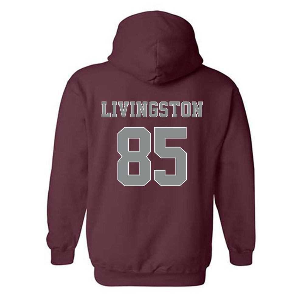 NCCU - NCAA Football : SyRee Livingston - Classic Shersey Hooded Sweatshirt-1