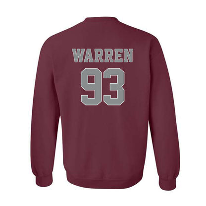 NCCU - NCAA Football : Jaden Warren - Crewneck Sweatshirt
