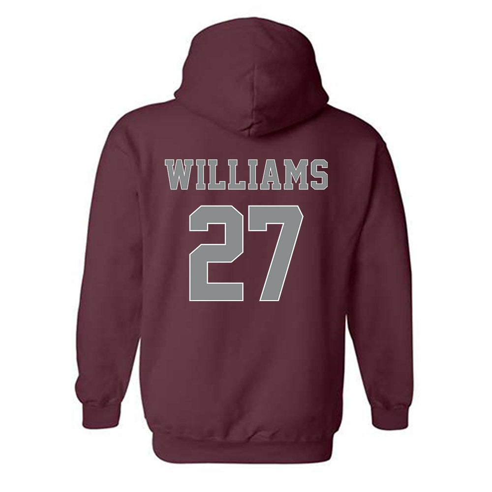 NCCU - NCAA Football : Cameron Williams - Classic Shersey Hooded Sweatshirt-1