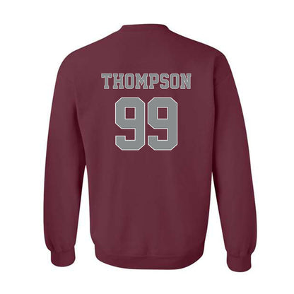 NCCU - NCAA Football : Khareem Thompson - Classic Shersey Crewneck Sweatshirt-1