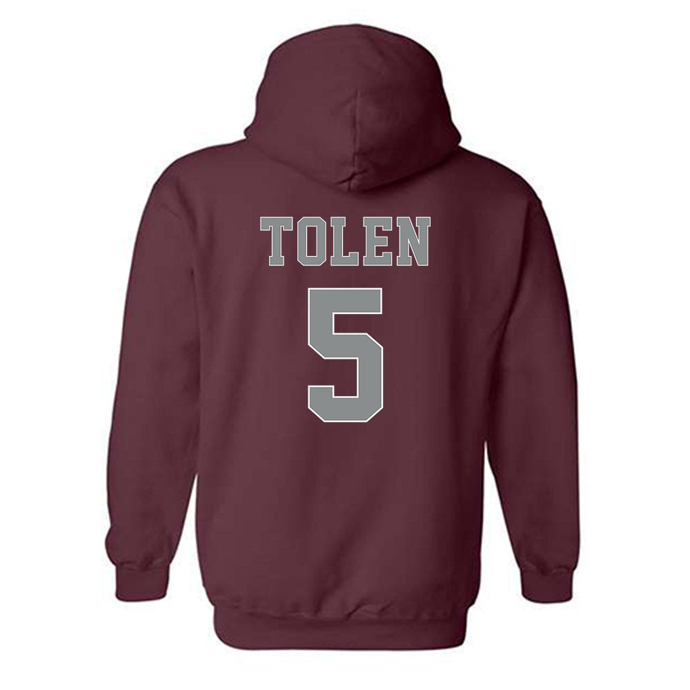NCCU - NCAA Football : Demarius Tolen - Hooded Sweatshirt
