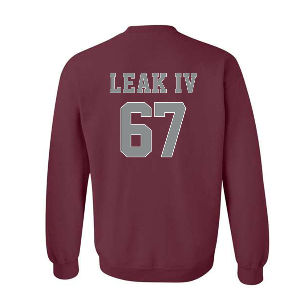 NCCU - NCAA Football : Cicero Leak IV - Classic Shersey Crewneck Sweatshirt-1