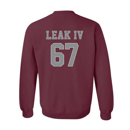 NCCU - NCAA Football : Cicero Leak IV - Classic Shersey Crewneck Sweatshirt-1