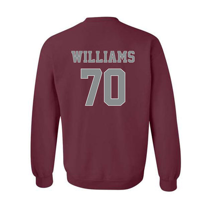 NCCU - NCAA Football : Ta'Ron Williams - Classic Shersey Crewneck Sweatshirt-1