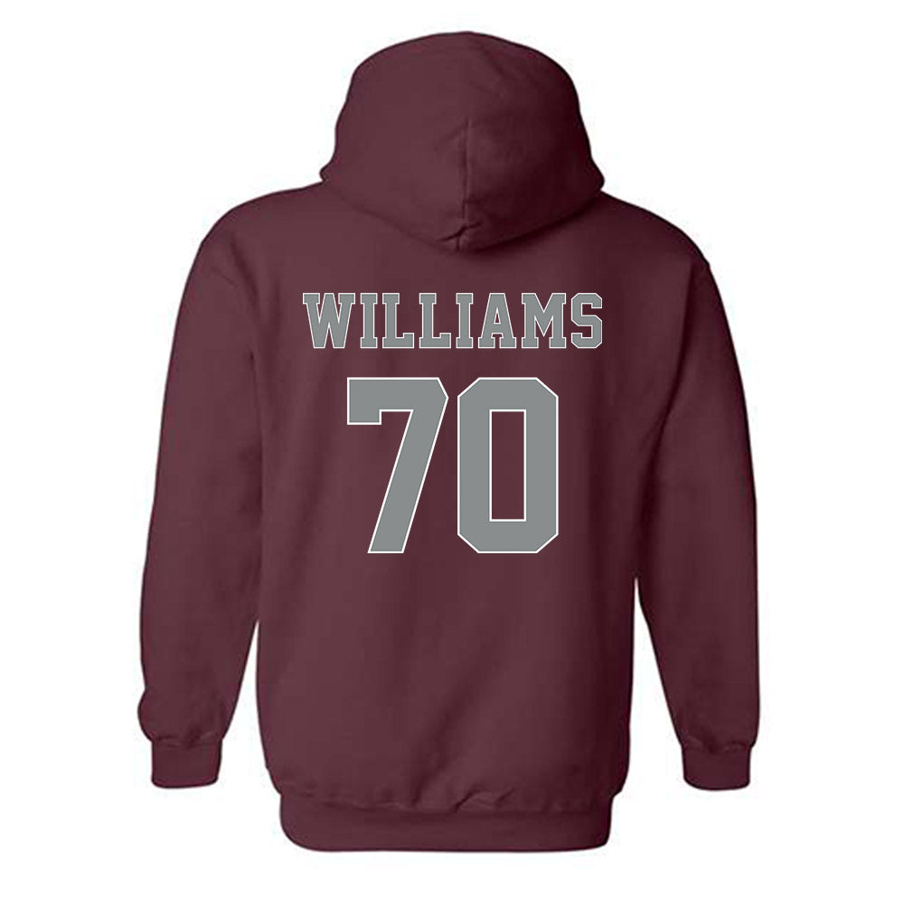 NCCU - NCAA Football : Ta'Ron Williams - Classic Shersey Hooded Sweatshirt-1