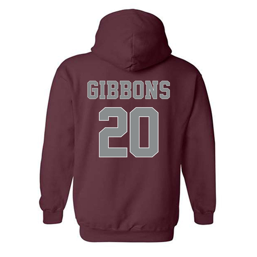 NCCU - NCAA Women's Volleyball : Hailey Gibbons - Classic Shersey Hooded Sweatshirt-1