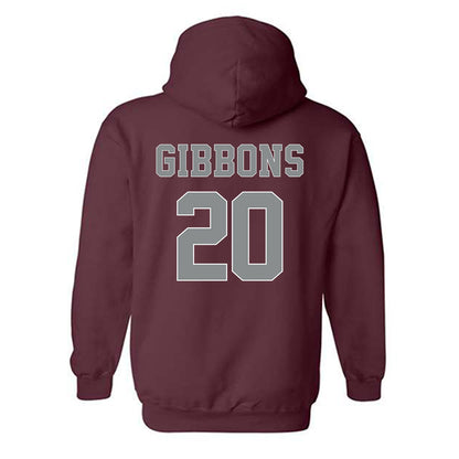 NCCU - NCAA Women's Volleyball : Hailey Gibbons - Classic Shersey Hooded Sweatshirt-1