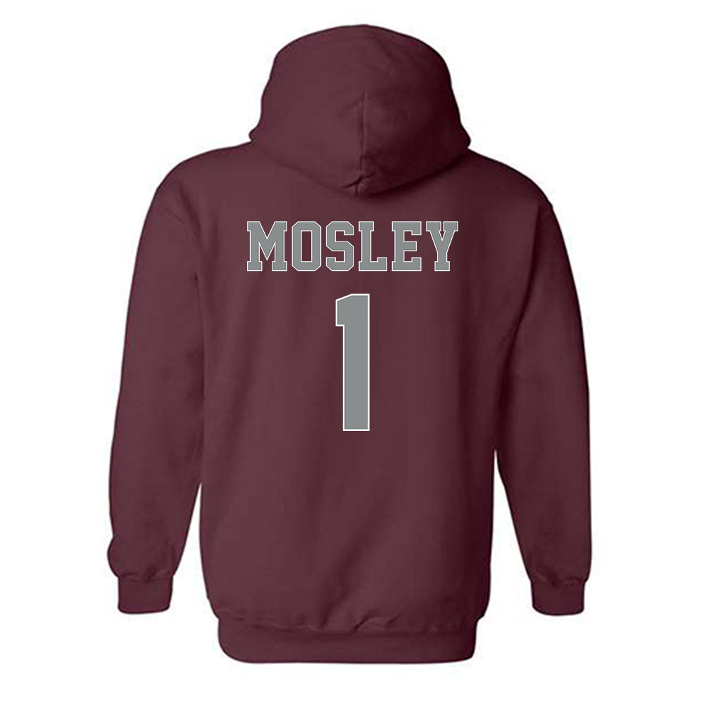 NCCU - NCAA Football : Christian Mosley - Classic Shersey Hooded Sweatshirt-1