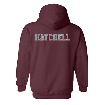 NCCU - NCAA Men's Track & Field : Savon Hatchell - Classic Shersey Hooded Sweatshirt