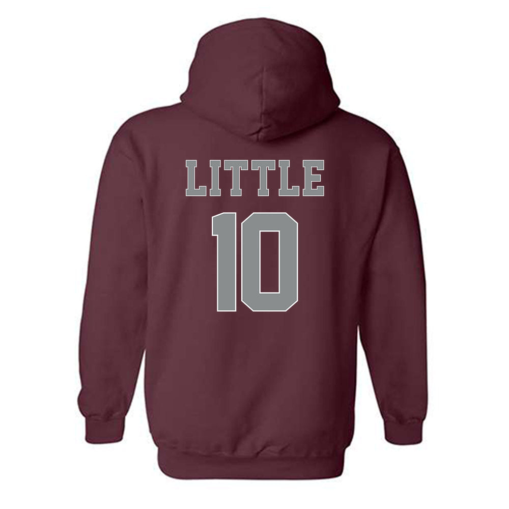 NCCU - NCAA Women's Volleyball : Tayah Little - Classic Shersey Hooded Sweatshirt-1