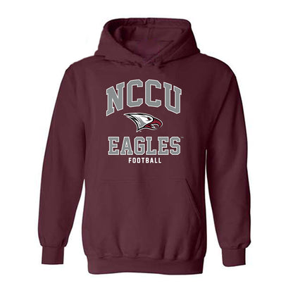 NCCU - NCAA Football : Kino Glover II - Classic Shersey Hooded Sweatshirt-0