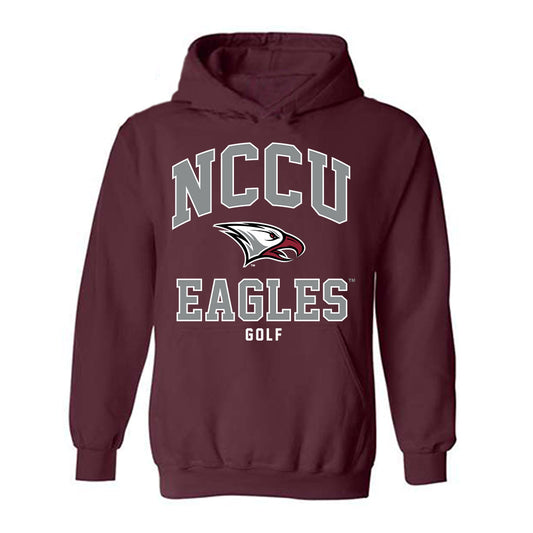 NCCU - NCAA Men's Golf : Jalen Brown - Hooded Sweatshirt