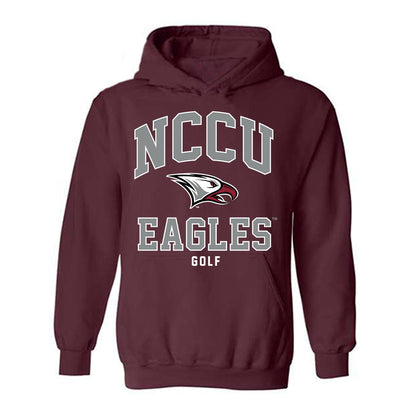 NCCU - NCAA Men's Golf : Isar Joshi - Hooded Sweatshirt