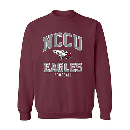 NCCU - NCAA Football : Ta'Ron Williams - Classic Shersey Crewneck Sweatshirt-0