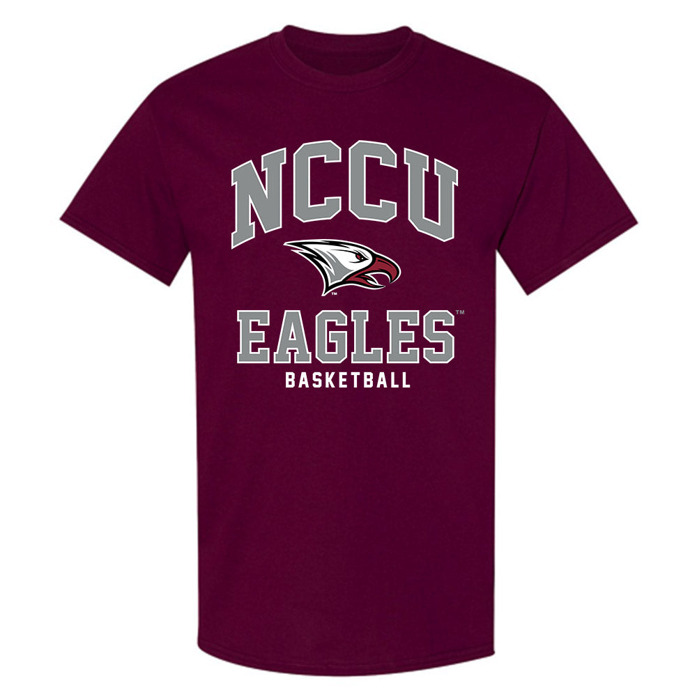 NCCU - NCAA Men's Basketball : Khouri Carvey - Classic Shersey T-Shirt-0