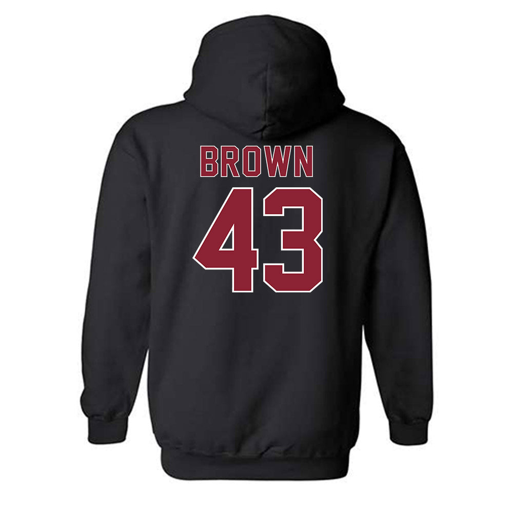 NCCU - NCAA Football : William Brown - Classic Shersey Hooded Sweatshirt