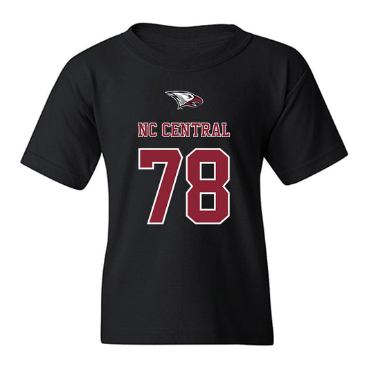 NCCU - NCAA Football : Kino Glover II - Classic Shersey Youth T-Shirt-0