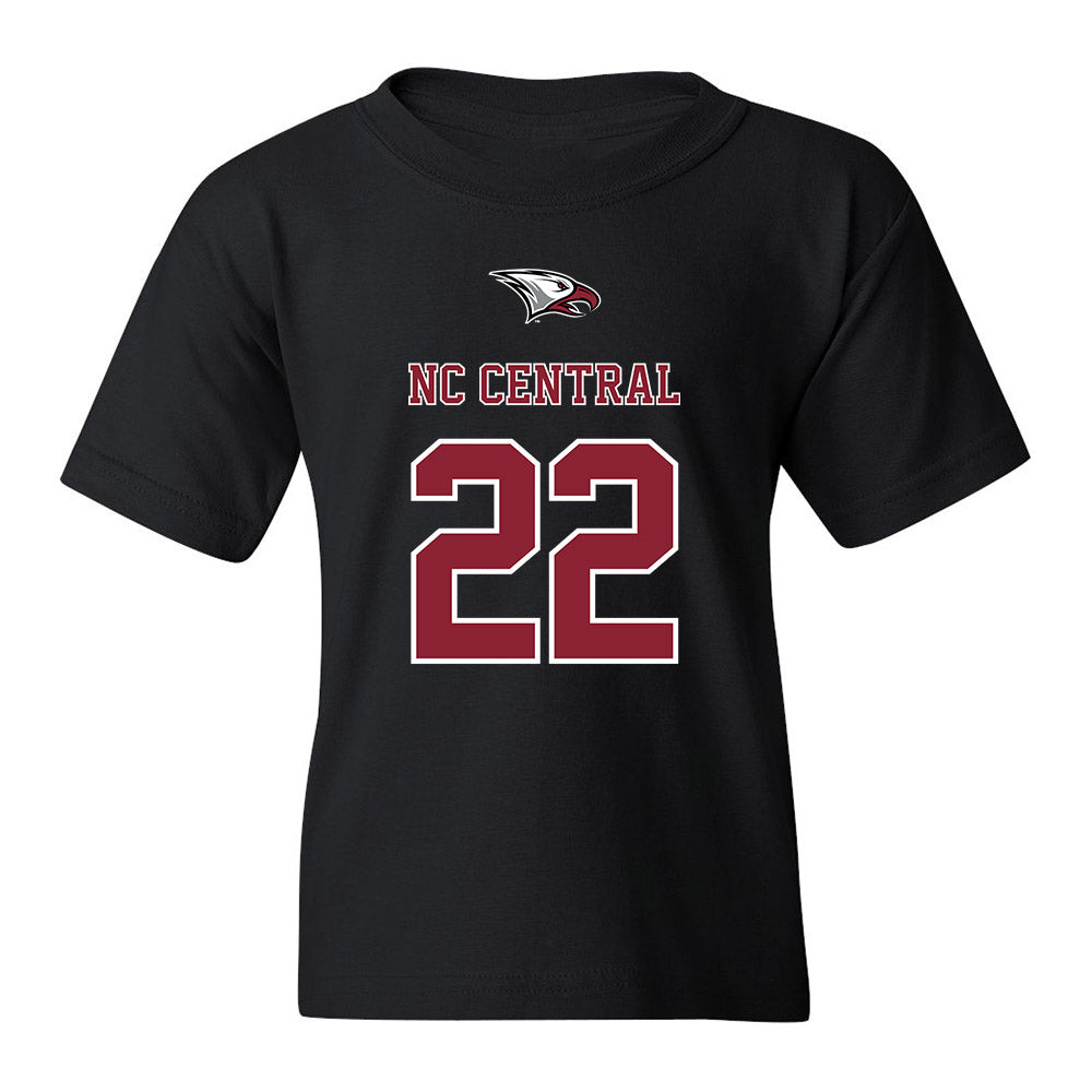 NCCU - NCAA Football : Zion Dobson - Youth T-Shirt