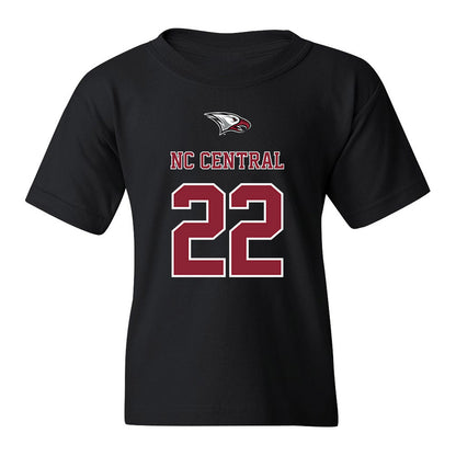 NCCU - NCAA Football : Zion Dobson - Youth T-Shirt
