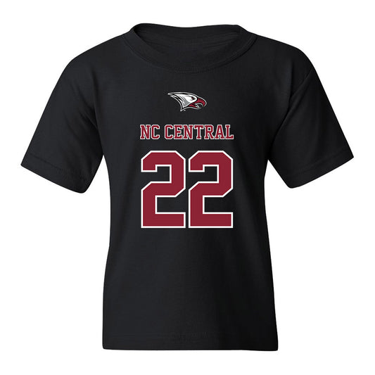 NCCU - NCAA Football : Zion Dobson - Youth T-Shirt