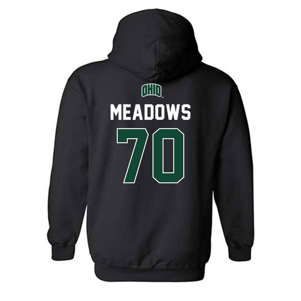 Ohio - NCAA Football : Brennan Meadows - Classic Shersey Hooded Sweatshirt