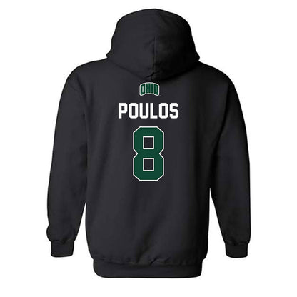 Ohio - NCAA Football : Nick Poulos - Classic Shersey Hooded Sweatshirt