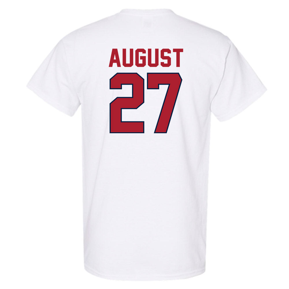 Liberty - NCAA Baseball : Tyler August - Classic Shersey T-Shirt-1