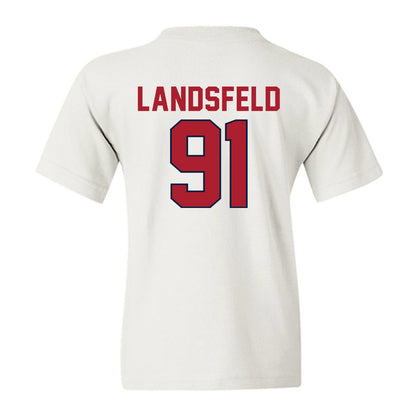 Liberty - NCAA Football : Marius Landsfeld - Classic Shersey Youth T-Shirt-1