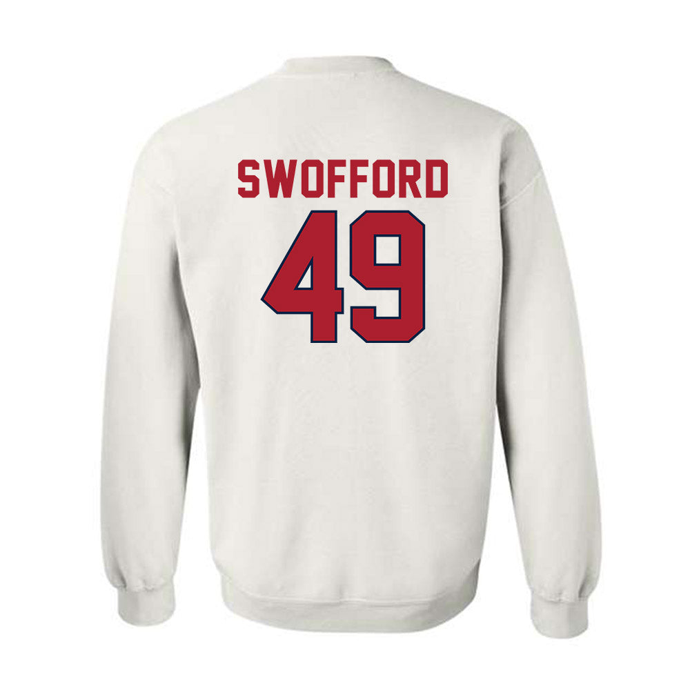 Liberty - NCAA Baseball : Easton Swofford - Classic Shersey Crewneck Sweatshirt-1