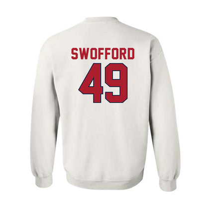 Liberty - NCAA Baseball : Easton Swofford - Classic Shersey Crewneck Sweatshirt-1