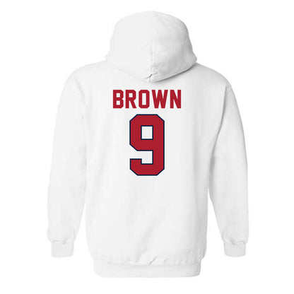 Liberty - NCAA Football : Jahmar Brown - Hooded Sweatshirt Classic Shersey