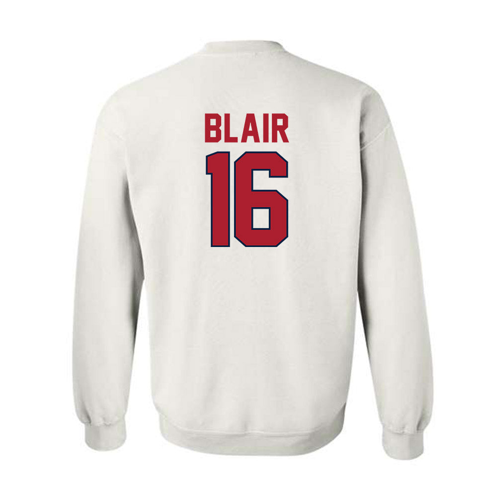 Liberty - NCAA Baseball : Ben Blair - Classic Shersey Crewneck Sweatshirt-1