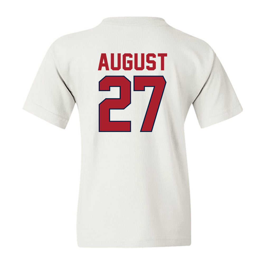 Liberty - NCAA Baseball : Tyler August - Classic Shersey Youth T-Shirt-1