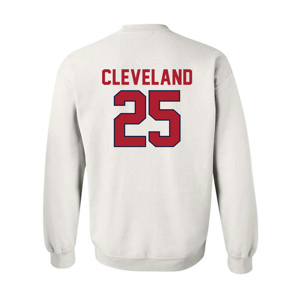 Liberty - NCAA Men's Basketball : Zach Cleveland - Classic Shersey Crewneck Sweatshirt-1