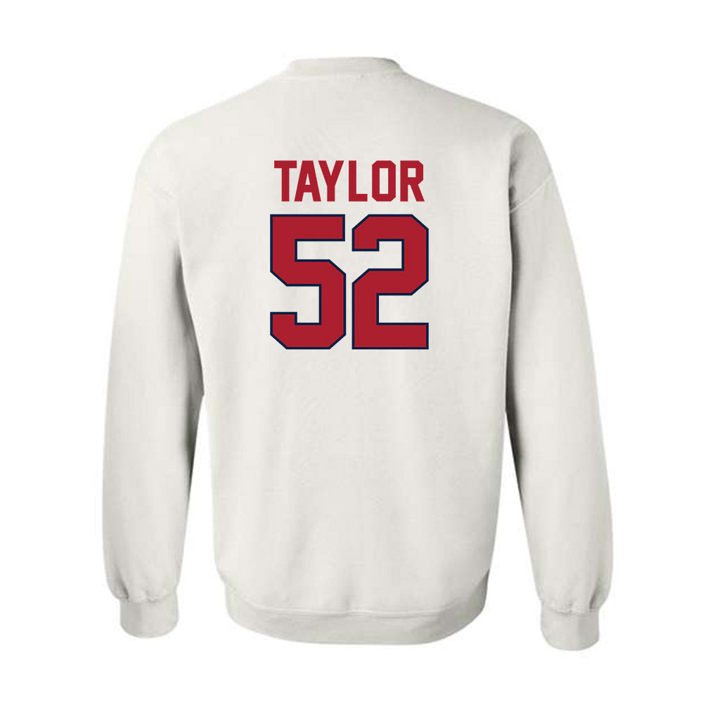 Liberty - NCAA Football : Jacob Taylor - Classic Shersey Crewneck Sweatshirt-1