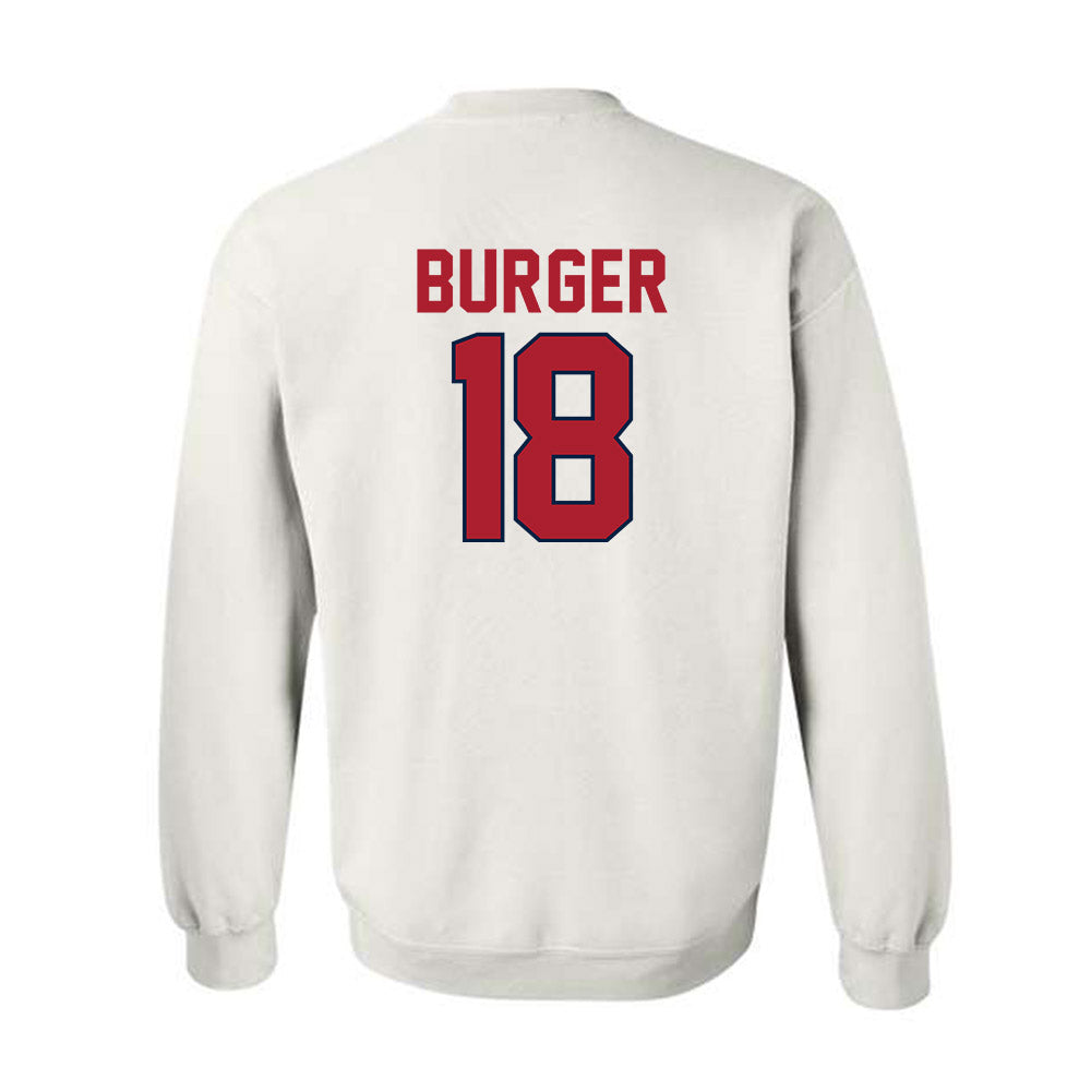 Liberty - NCAA Football : Ryan Burger - Crewneck Sweatshirt Classic Shersey