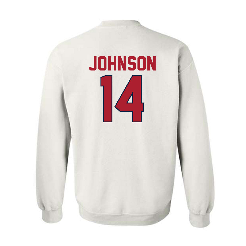 Liberty - NCAA Baseball : Peter Johnson - Classic Shersey Crewneck Sweatshirt-1