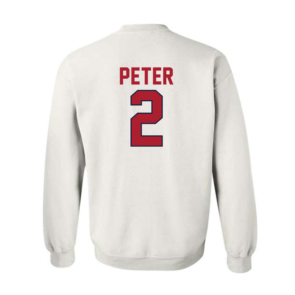 Liberty - NCAA Men's Basketball : Taelon Peter - Classic Shersey Crewneck Sweatshirt-1