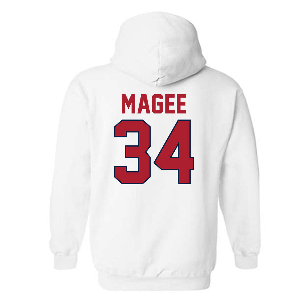 Liberty - NCAA Women's Soccer : Kayla Magee - Classic Shersey Hooded Sweatshirt-1