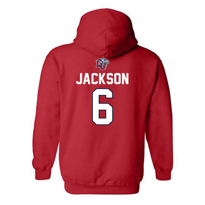 Liberty - NCAA Football : Teylor Jackson - Hooded Sweatshirt Classic Shersey