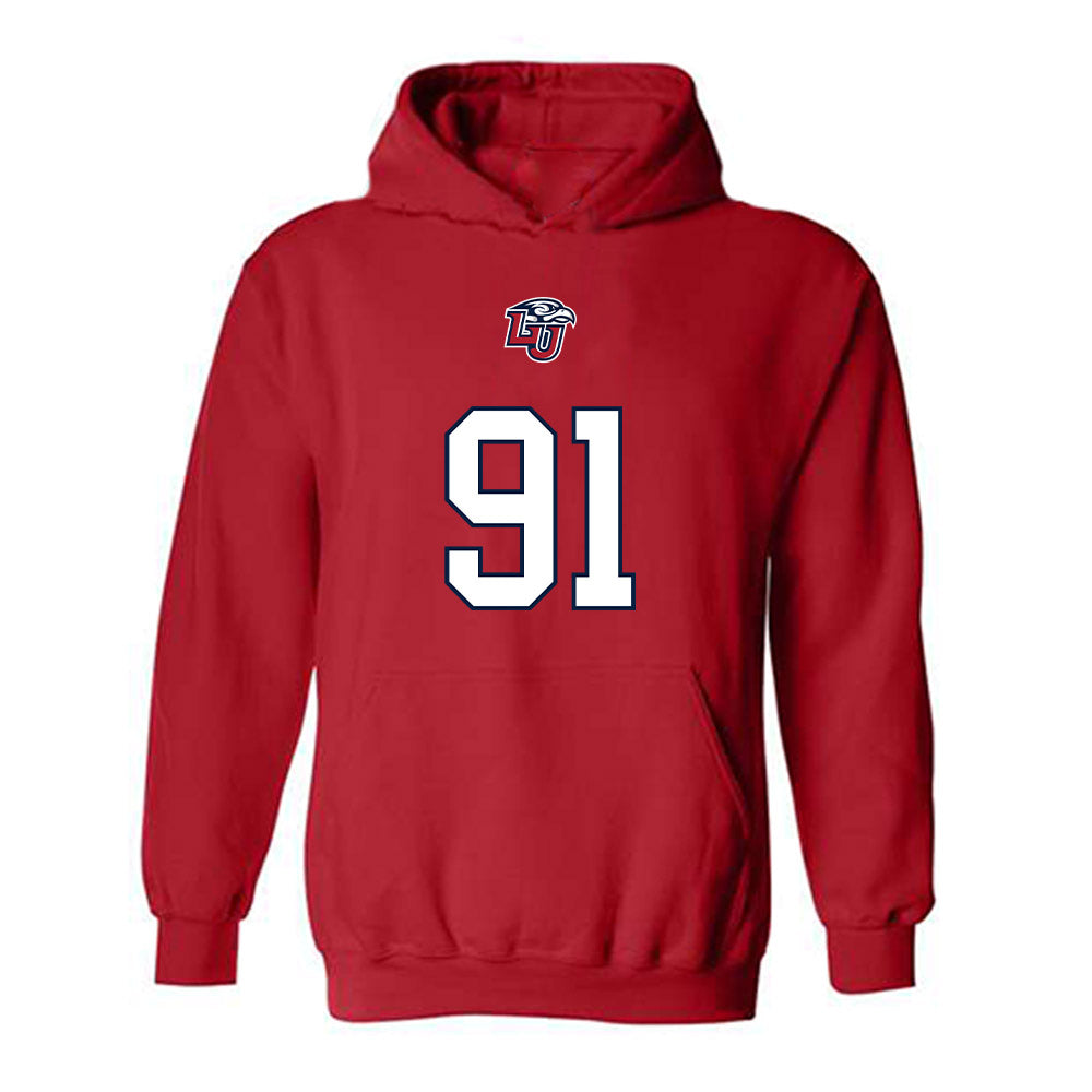 Liberty - NCAA Football : Marius Landsfeld - Hooded Sweatshirt-0