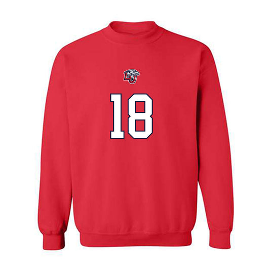 Liberty - NCAA Football : Ryan Burger - Crewneck Sweatshirt Classic Shersey