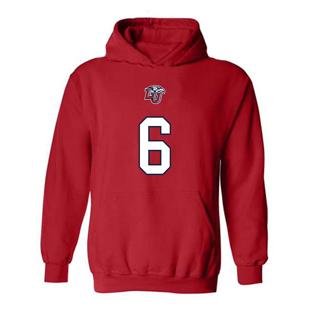 Liberty - NCAA Football : Teylor Jackson - Hooded Sweatshirt Classic Shersey