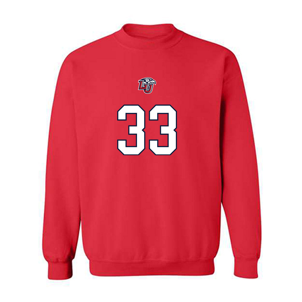 Liberty - NCAA Football : Aidan Vaughan - Crewneck Sweatshirt Classic Shersey