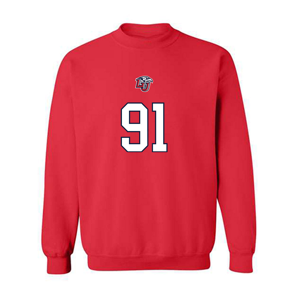 Liberty - NCAA Football : Marius Landsfeld - Crewneck Sweatshirt-0