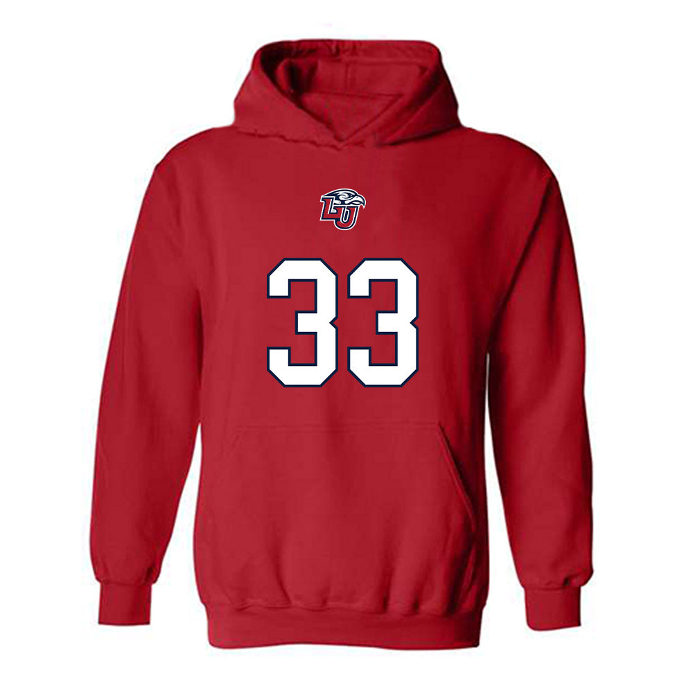 Liberty - NCAA Football : Aidan Vaughan - Hooded Sweatshirt Classic Shersey